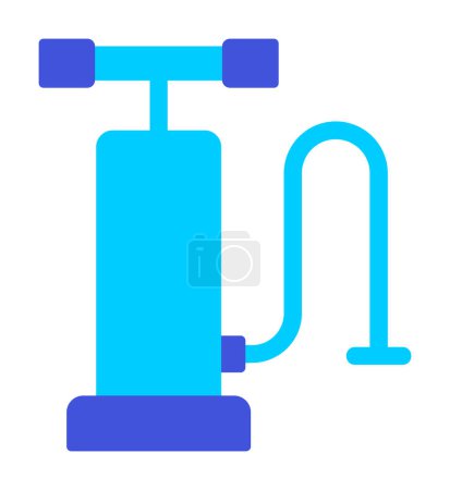 Air Pump web icon vector illustration
