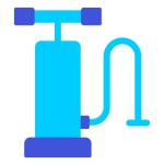Air Pump web icon vector illustration