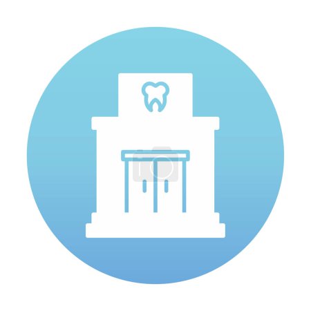 Illustration for Dental clinic modern icon vector illustration - Royalty Free Image