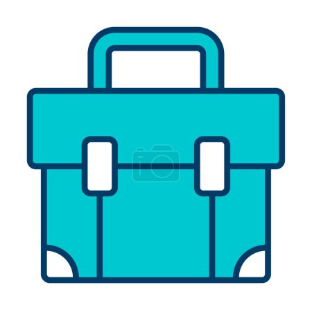 Illustration for Suitcase icon vector illustration - Royalty Free Image