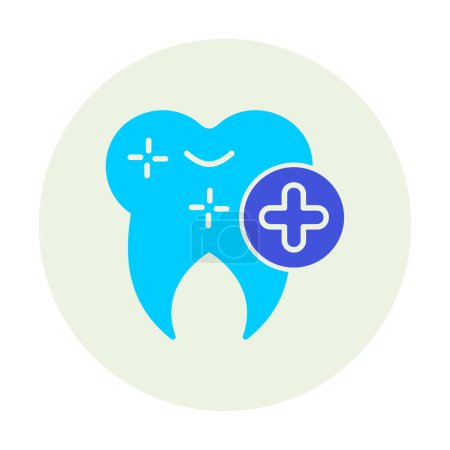 Illustration for Healthy tooth icon, vector illustration - Royalty Free Image