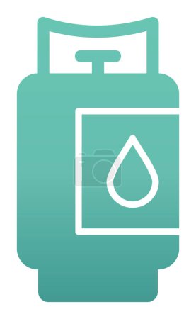 Gas Cylinder Icon vector illustration  