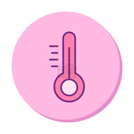 Illustration for Vector illustration of modern thermometer icon - Royalty Free Image
