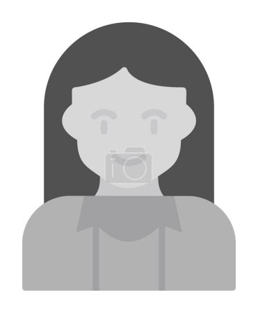Téléchargez les illustrations : Vecteur femelle Avatar touristique personnage - en licence libre de droit