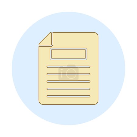 Téléchargez les illustrations : Rapport Seo. fichier document icône isolée vecteur illustration conception - en licence libre de droit