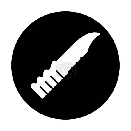 Illustration for Simple knife icon vector illustration design - Royalty Free Image