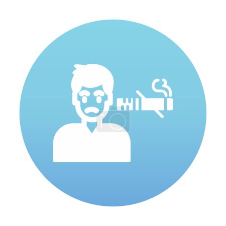 Téléchargez les illustrations : Icône No Smoking pour projet, divertissement - en licence libre de droit