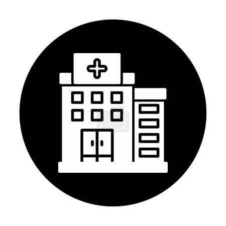 Illustration for Hospital icon, vector illustration - Royalty Free Image