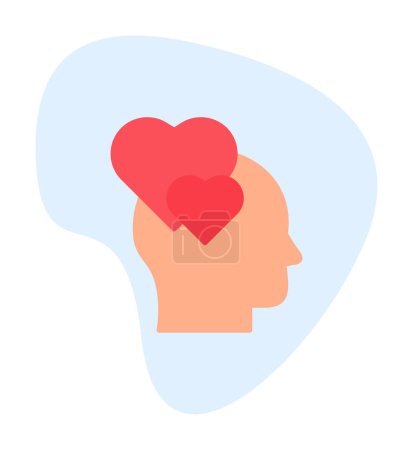 Téléchargez les illustrations : Illustration vectorielle de l'icône person In Love - en licence libre de droit