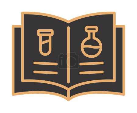 Téléchargez les illustrations : Science Icône du livre, illustration vectorielle - en licence libre de droit
