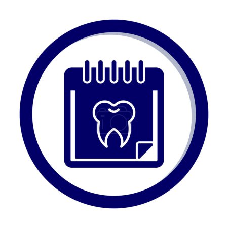 Téléchargez les illustrations : Dental appointment icon from, vector illustration - en licence libre de droit