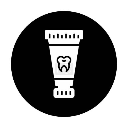 Téléchargez les photos : Icône simple de dentifrice, illustration vectorielle - en image libre de droit