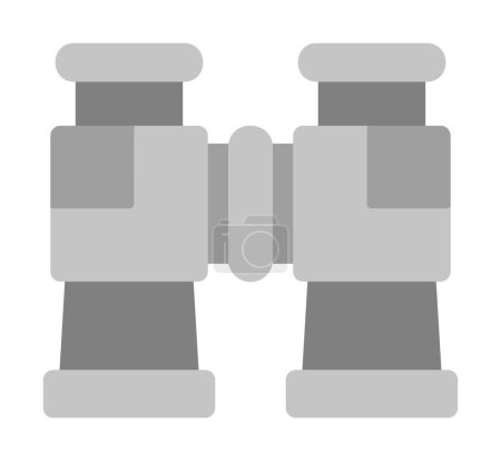 Ilustración de Icono binocular ilustración vectorial - Imagen libre de derechos