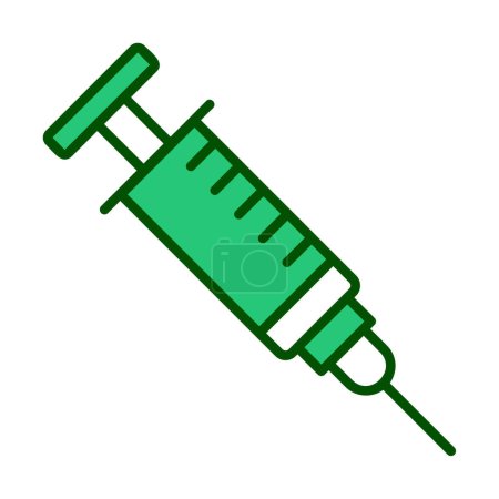 Photo for Injection syringe icon, vector illustration - Royalty Free Image