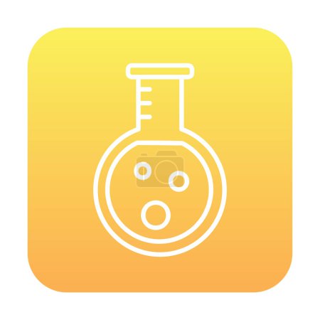 Illustration for Bottle of Poison vector icon - Royalty Free Image