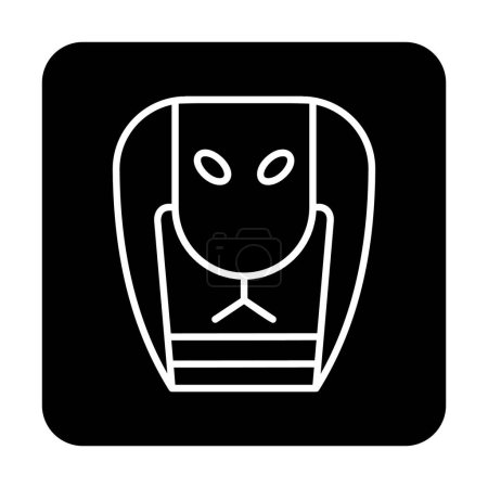 Téléchargez les illustrations : Conception d'icône Cobra. symbole vectoriel isolé - en licence libre de droit