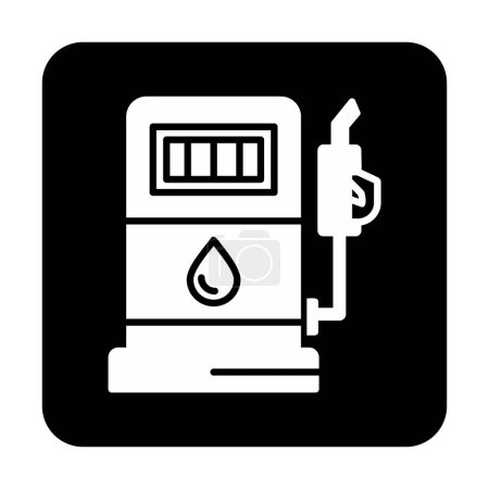 Illustration for Refuel vector icon vector illustration - Royalty Free Image