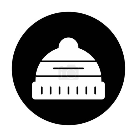 Illustration for Vector illustration of Winter Hat icon - Royalty Free Image