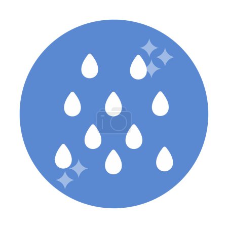 Illustration for Rain icon, vector illustration - Royalty Free Image