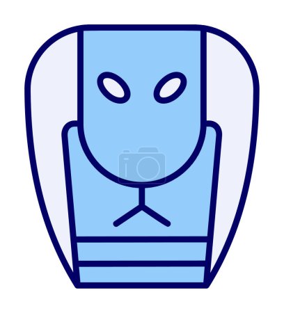 Ilustración de Cobra icono diseño vector símbolo - Imagen libre de derechos