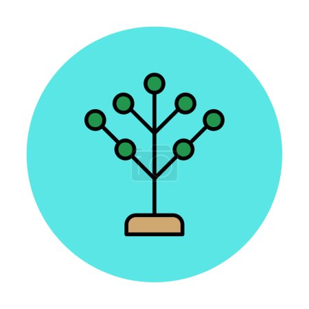 simple Phylogenetic icon, vector illustration