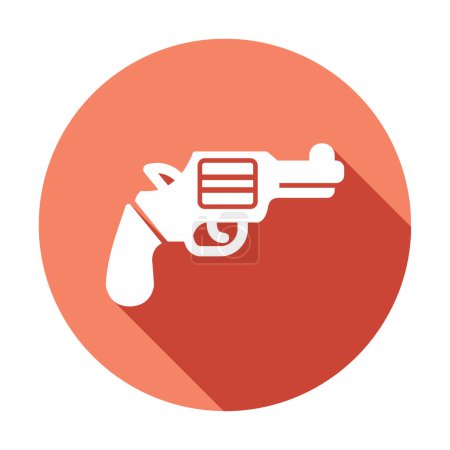 Téléchargez les illustrations : Icône de pistolet et pistolets - en licence libre de droit