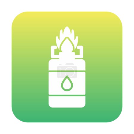 Illustration for Camping Gas  icon vector illustration design - Royalty Free Image