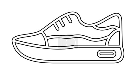 Illustration for Shoe sport design vector illustration - Royalty Free Image