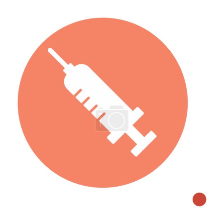 Illustration for Syringe icon vector illustration - Royalty Free Image