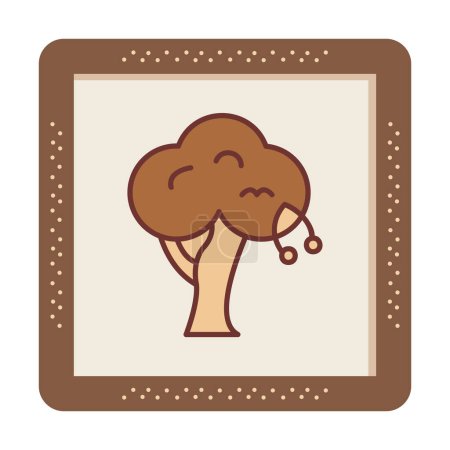 Téléchargez les illustrations : Illustration vectorielle de l'icône web cerisier - en licence libre de droit