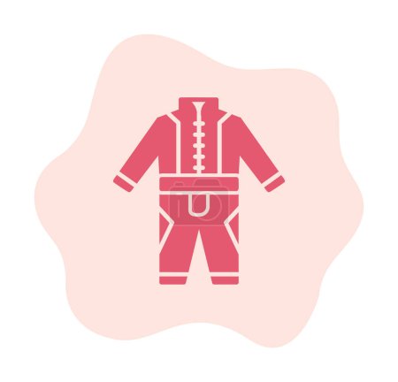 Foto de Race Suit icono web, ilustración vectorial - Imagen libre de derechos