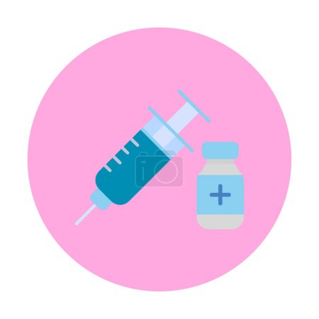 Illustration for Simple Insulin icon, vector illustration - Royalty Free Image