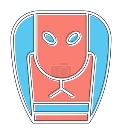 Illustration for Cobra icon   symbol vector illustration design - Royalty Free Image