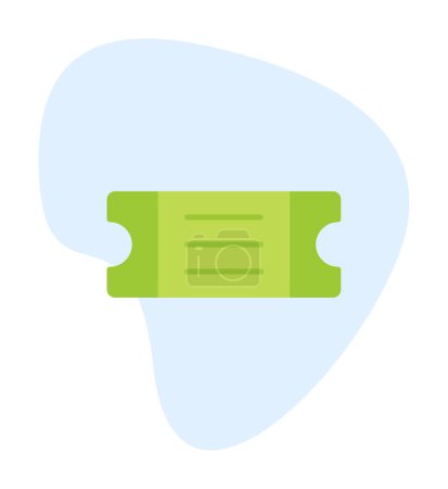 Illustration for Ticket icon, vector illustration simple design - Royalty Free Image
