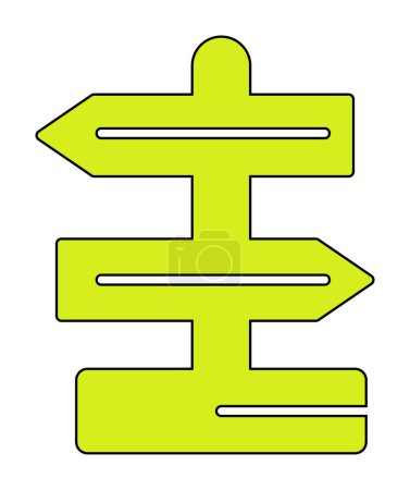 direction sign. web icon simple design 