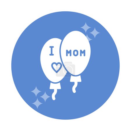 Foto de Air balloons icon, vector illustration simple design - Imagen libre de derechos