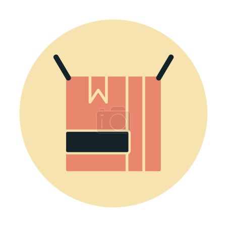 Illustration for Open Box icon. vector illustration - Royalty Free Image