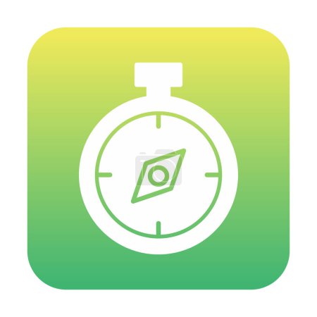 Illustration for Simple compass icon vector illustration design - Royalty Free Image
