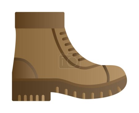 Illustration for Boot. web icon simple illustration - Royalty Free Image