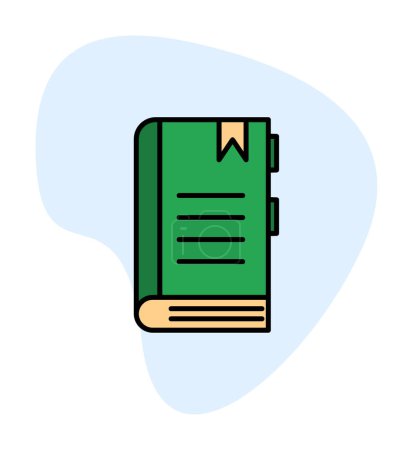 Illustration for Book icon, vector illustration simple design - Royalty Free Image