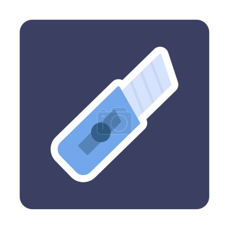 Illustration for Simple flat Cutter. web icon  illustration - Royalty Free Image