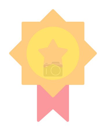 Illustration for Award icon vector illustration. Reward - Royalty Free Image