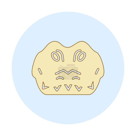 Photo for Simple Crocodile icon, vector illustration - Royalty Free Image