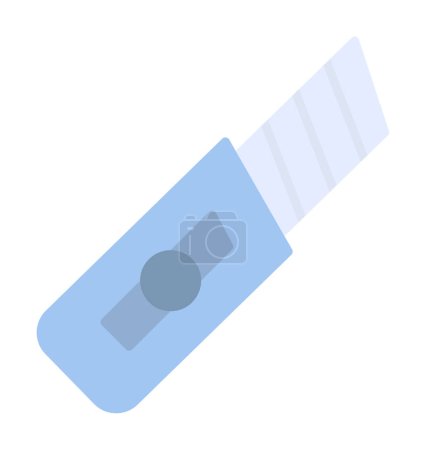 Illustration for Simple flat Cutter. web icon  illustration - Royalty Free Image