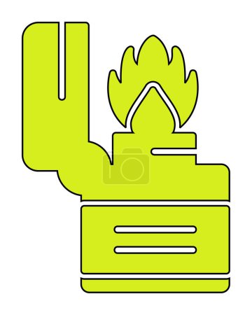 Lighter icon vector illustration