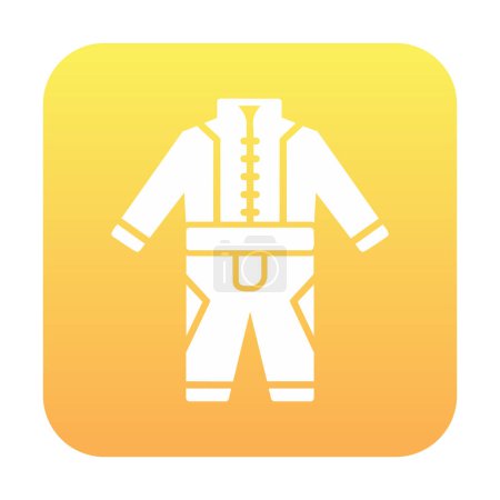 Téléchargez les illustrations : Icône web Race Suit, illustration vectorielle - en licence libre de droit