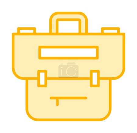 Illustration for Briefcase. web icon simple illustration - Royalty Free Image