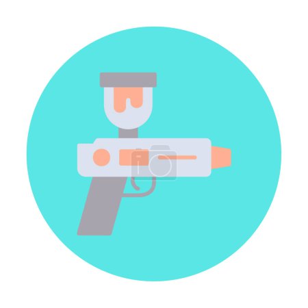 Spray Gun icon vector illustration