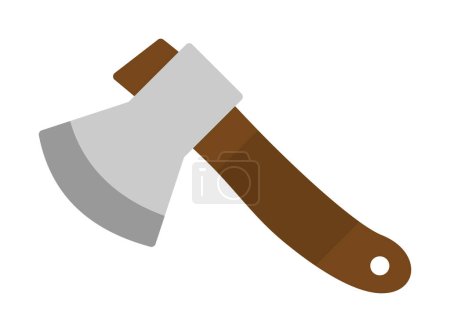 Illustration for Axe. web icon simple illustration - Royalty Free Image
