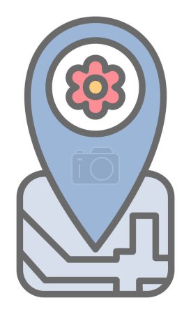 Ilustración de Ilustración vectorial del icono del marcador de posición - Imagen libre de derechos